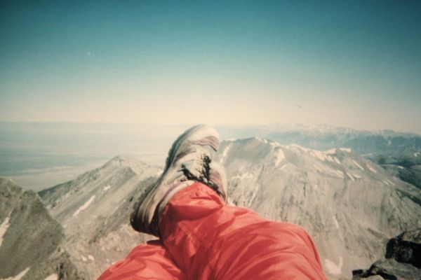 View from of Mt. Blanca in Colorado.